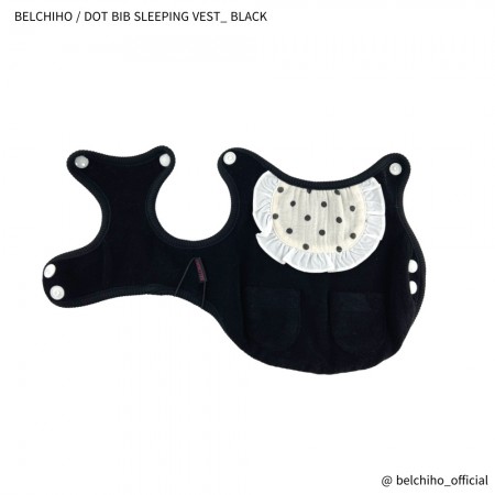 [BCO] DOT BIB SLEEPING VEST _ BLACK