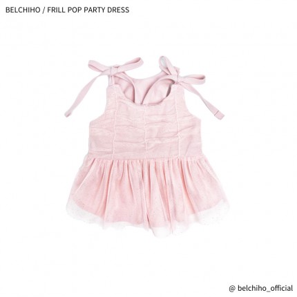 [BCO] FRILL POP PARTY DRESS _ PINK